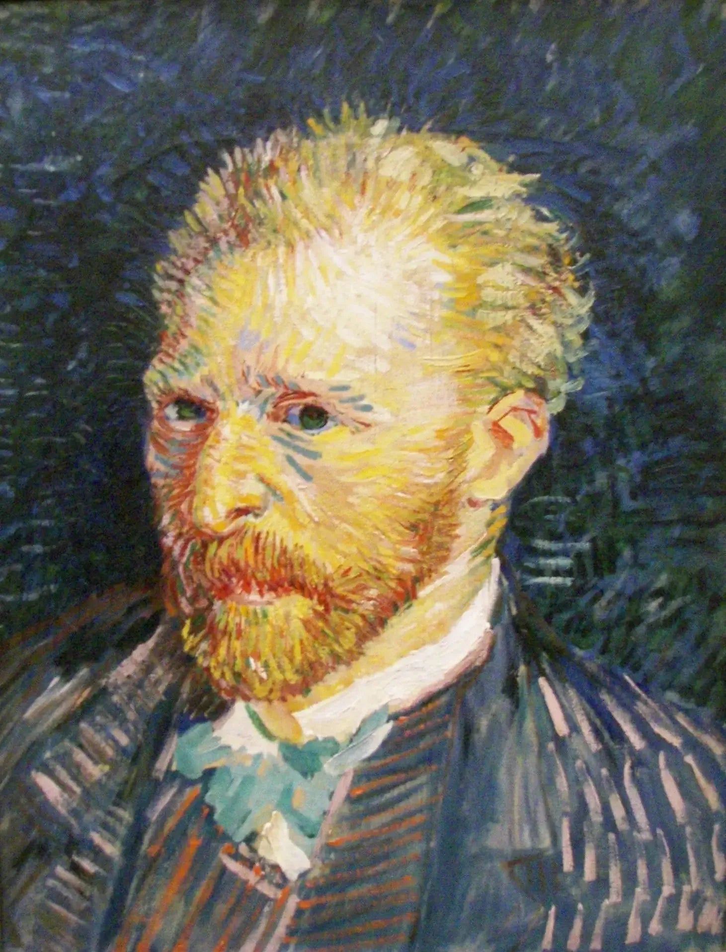 Portrait de l'artiste - Vincent van Gogh image 1 reproduction de peinture à l’huile