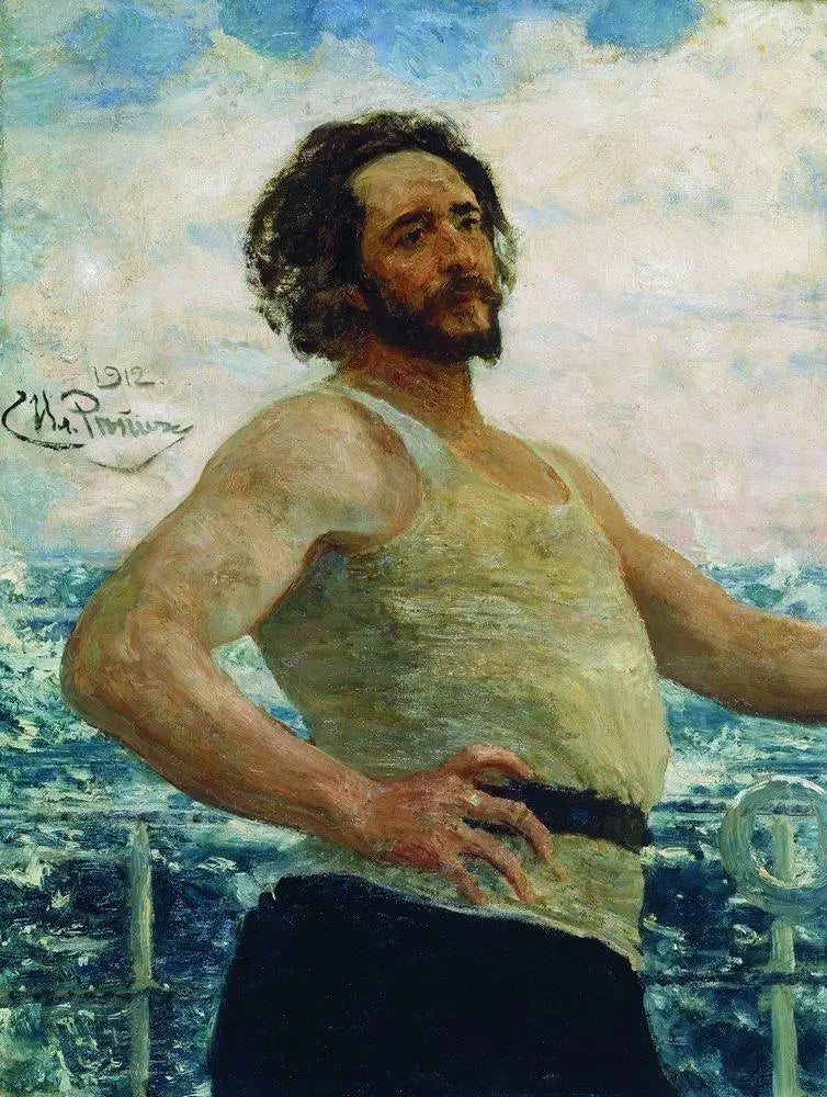 イリヤ・レーピンによるヨット上の作家レオニード・ニコライエヴィチ・アンドレイエフの肖像画

Source:
Portrait de l'écrivain Leonid Nikolaïevitch Andreïev sur un yacht - Ilya Repin
