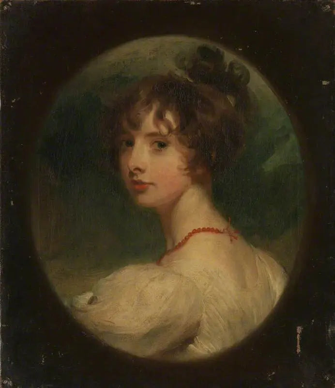 尊敬なるエミリー・メアリー・ラム（1787-1869）の肖像画、後のクーパー伯爵夫人およびパーマストン子爵夫人 - トーマス・ローレンス