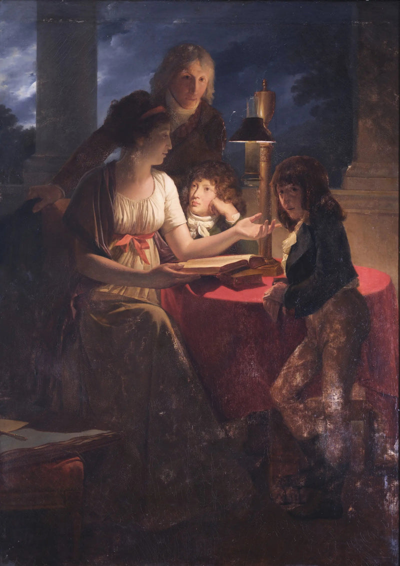 金工師アンリ・オーギュストとその家族の肖像 - フランソワ・ジェラール

Source:
Portrait de l'orfèvre Henri Auguste et de sa famille - François Gérard