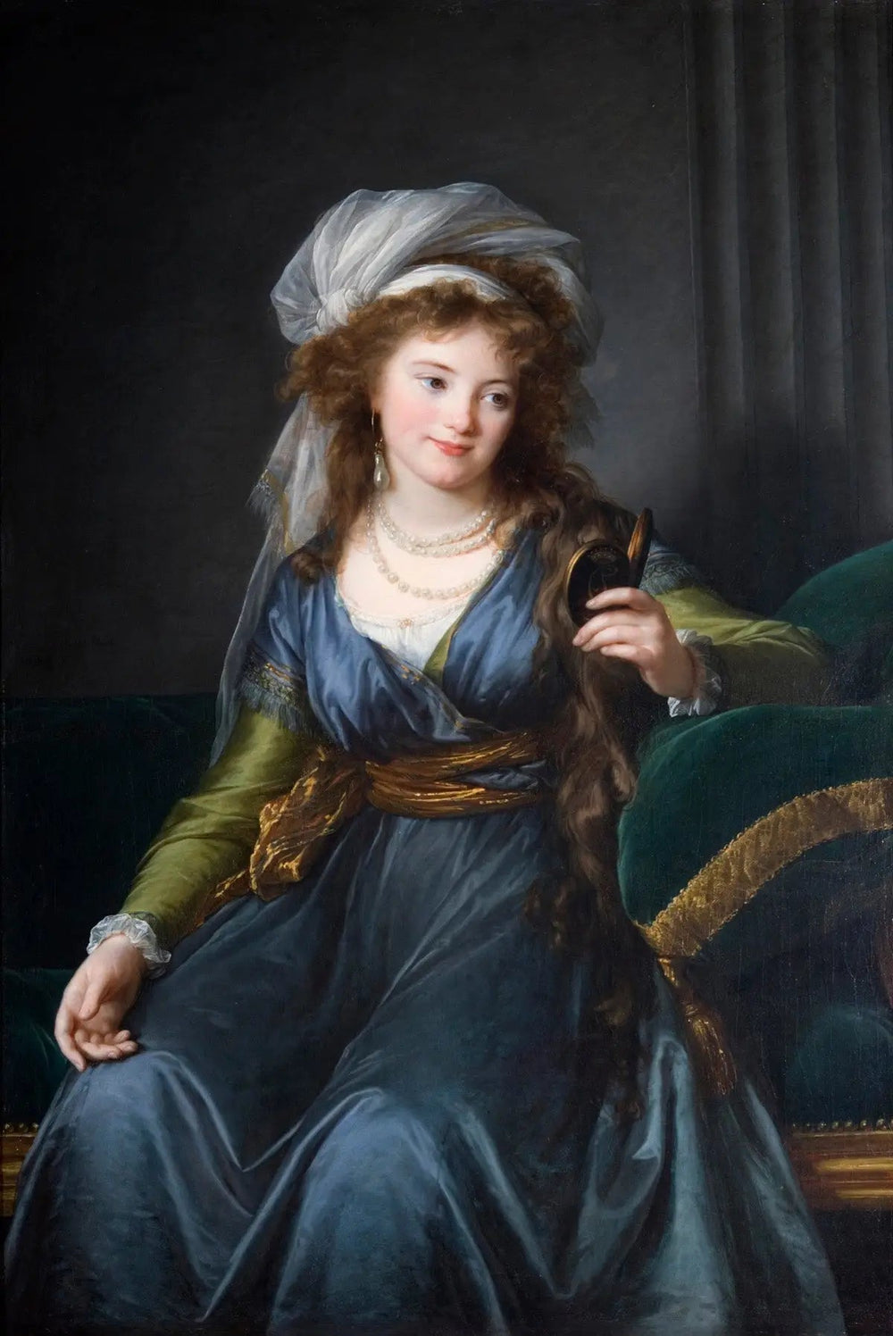 Portrait de la Comtesse Catherine Skavronskaïa - Élisabeth Vigée Le Brun image 1 reproduction d’œuvre d’art à l’huile