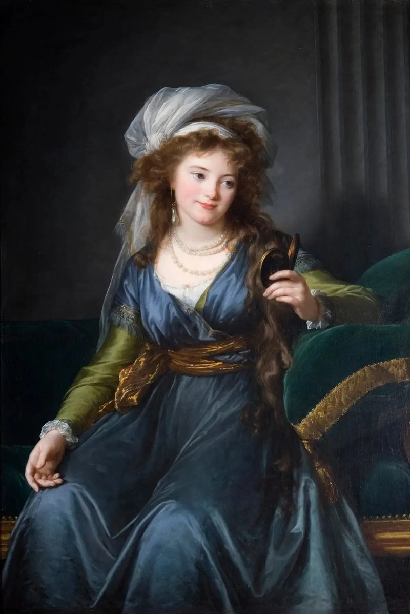 カトリーヌ・スカヴロンスカヤ伯爵夫人の肖像 - エリザベート・ヴィジェ＝ルブラン

Source:
Portrait de la Comtesse Catherine Skavronskaïa - Élisabeth Vigée Le Brun