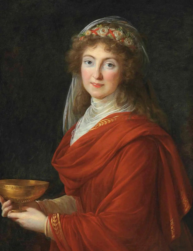 シモントコフスキー伯爵夫人の肖像 - エリザベート・ヴィジェ＝ルブラン

Source:
Portrait de la comtesse Siemontkowsky Bystry - Élisabeth Vigée Le Brun