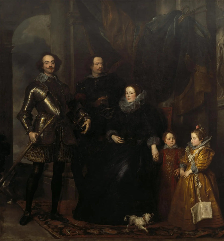 ロメッリニ家の肖像 - アントワーヌ・ヴァン・ダイク

Source:
Portrait de la famille Lomellini - Antoine van Dyck