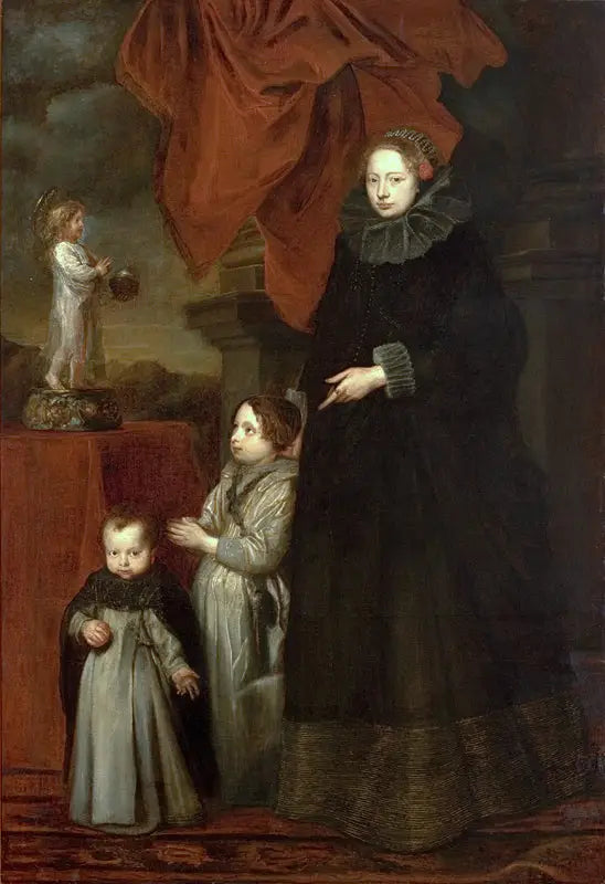 マルキーズ・ロメリーニの肖像、祈りを捧げる子供たちとともに - アントワーヌ・ヴァン・ダイク

Source:
Portrait de la marquise Lomellini, avec ses enfants en prière - Antoine van Dyck