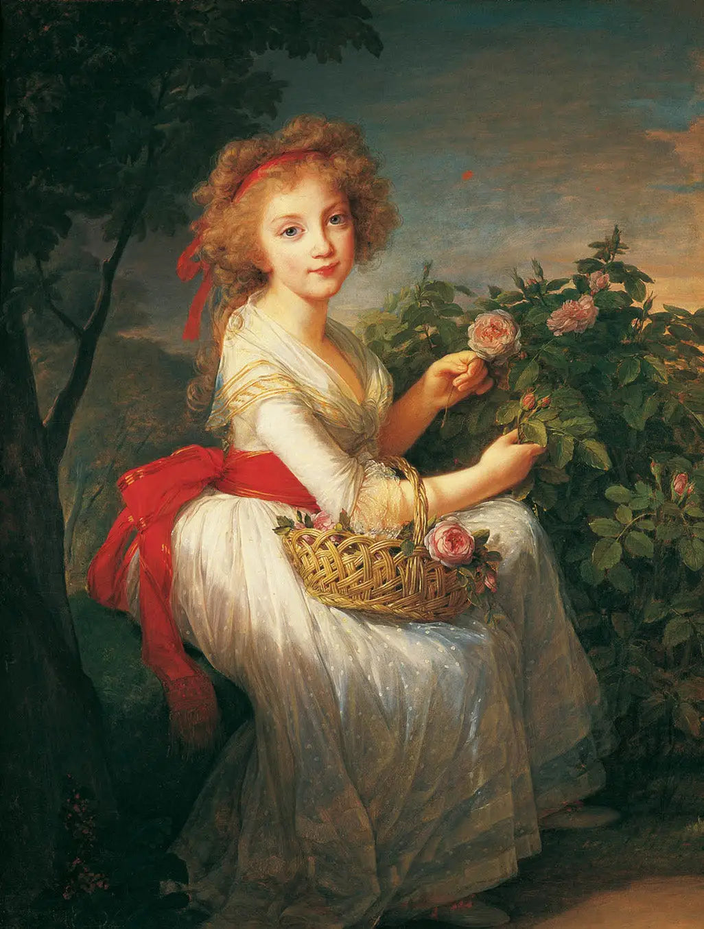 Portrait de la princesse Maria Cristina - Élisabeth Vigée Le Brun - Alpha Reproduction