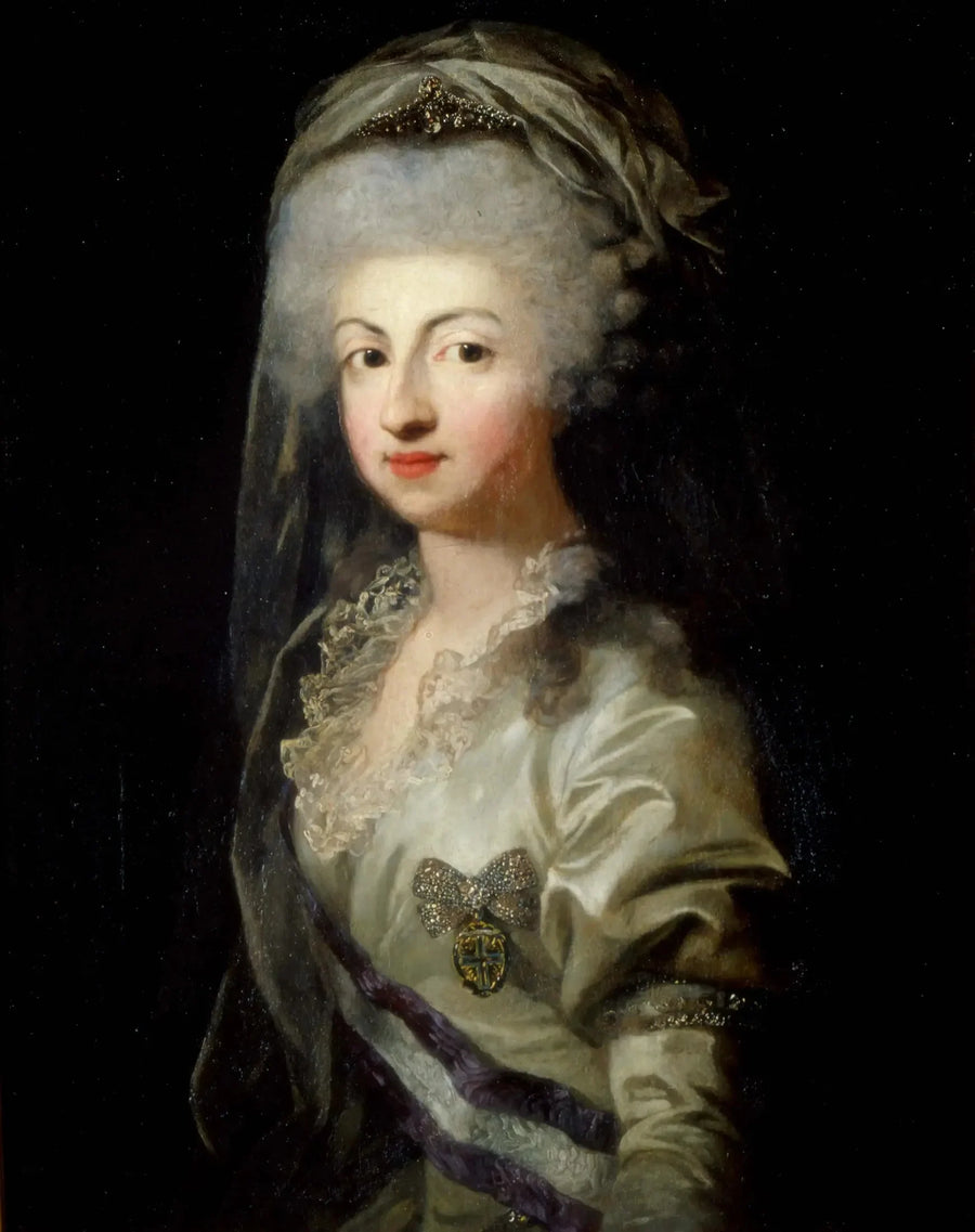 王冠をつけたマリー・カロリーヌ・ド・ブルボン王女の肖像 - アントン・グラフ

Source:
Portrait de la princesse Marie-Caroline de Bourbon avec diadème - Anton Graff