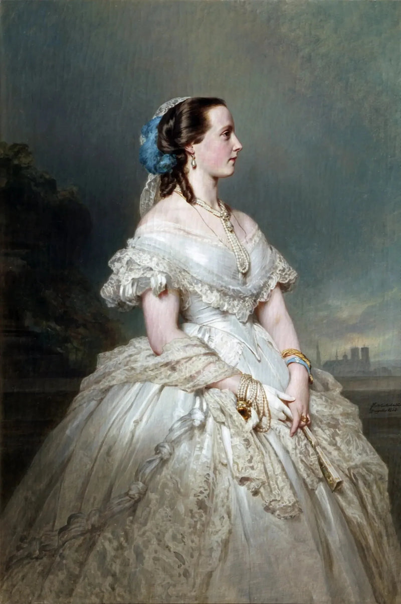 マリー・アンリエット女王の肖像 - フランツ・ザヴェル・ウィンターハルター

Source:
Portrait de la reine Marie Henriette - Franz Xaver Winterhalter