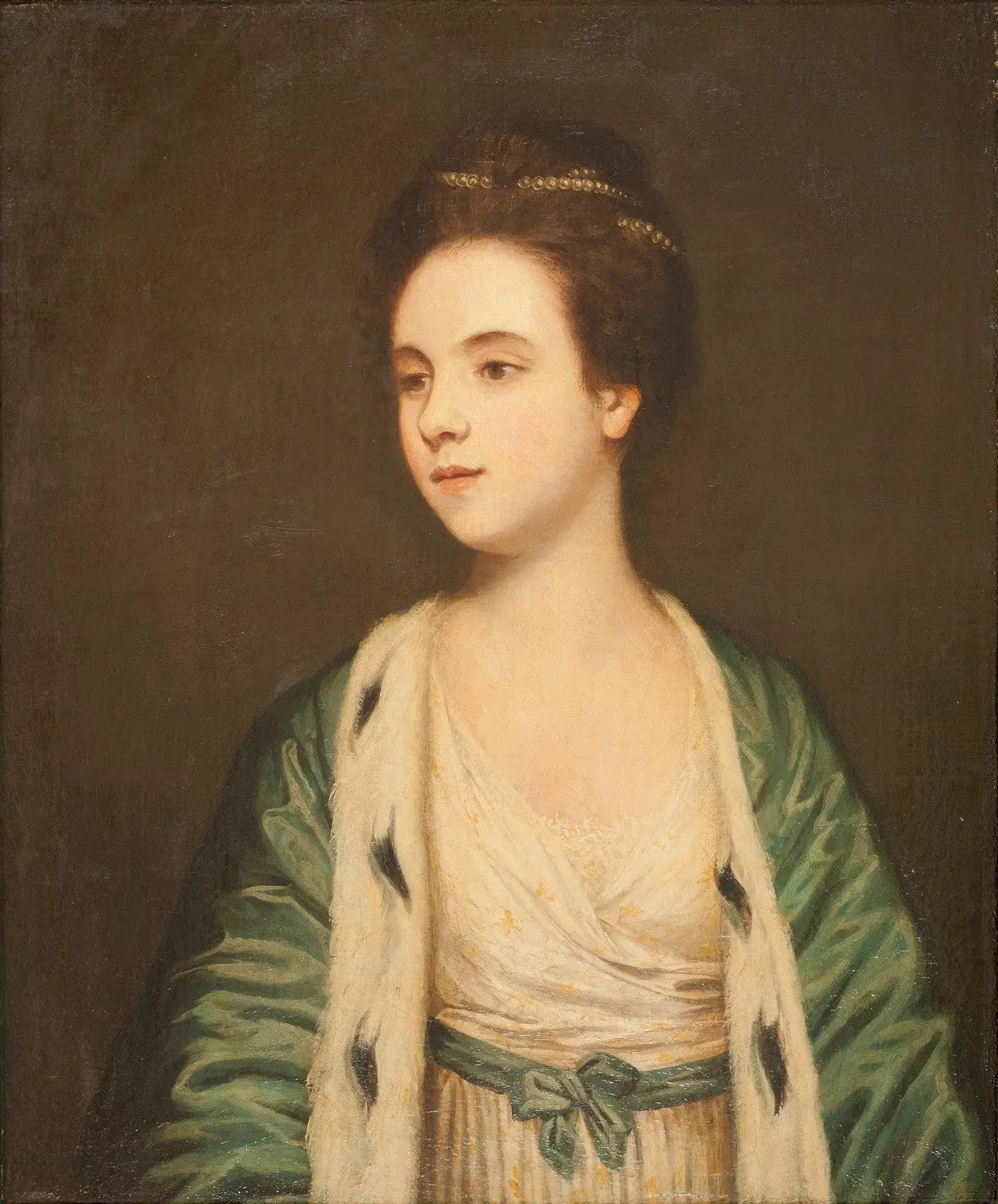 Portrait de Lady Juliana Colyear Dawkins - Joshua Reynolds image 1 reproduction de peinture à l’huile