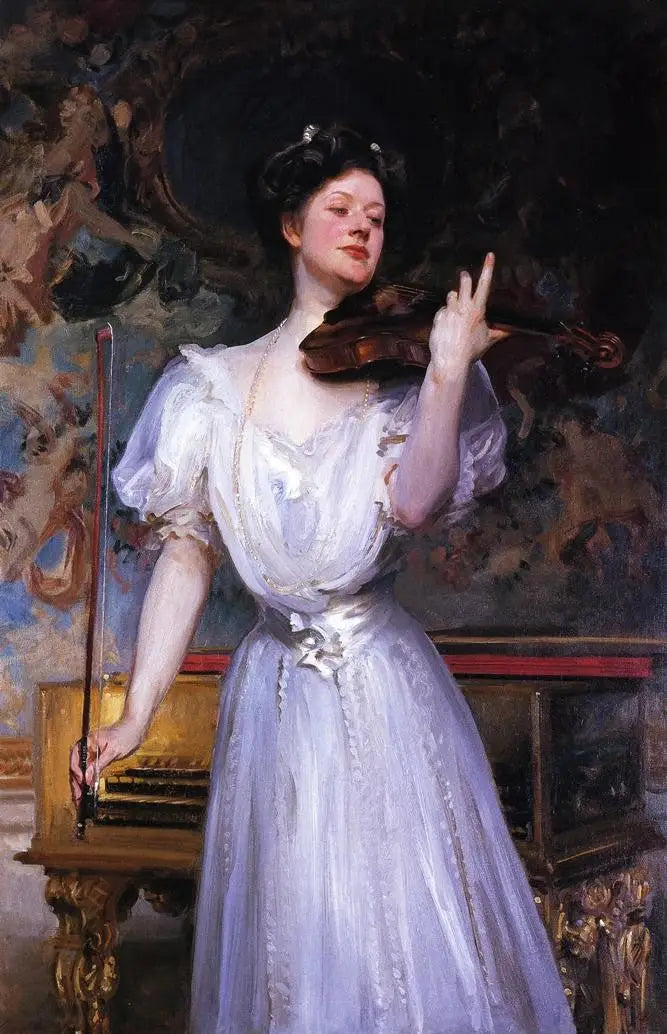 Portrait de Lady Speyer - John Singer Sargent image 1 copie de tableau peinte à la main
