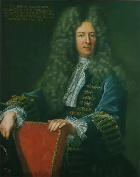 ルイ＝ニコラ・ル・トネリエル、ブレトイユ男爵（1648-1728）の肖像画 - ヒヤシント・リゴー