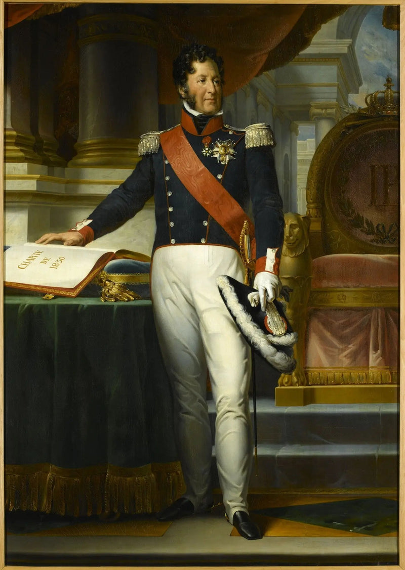ルイ＝フィリップ1世の肖像 - フランソワ・ジェラール

Source:
Portrait de Louis-Philippe Ier - François Gérard