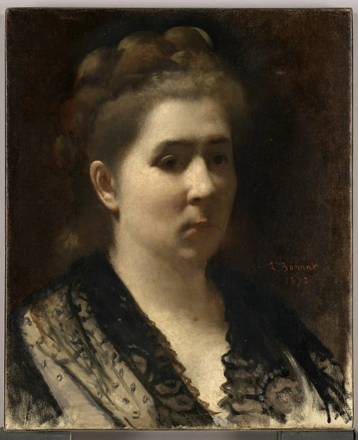 Portrait de Louise Lienhard. - Léon Bonnat - Alpha Reproduction