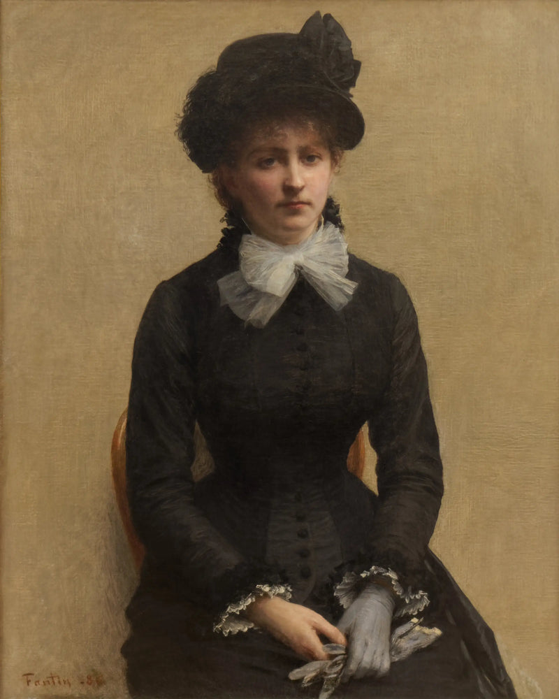 ルイーズ・リエゼネルの肖像 - アンリ・ファンタン＝ラトゥール

Source:
Portrait de Louise Riesener - Henri Fantin-Latour