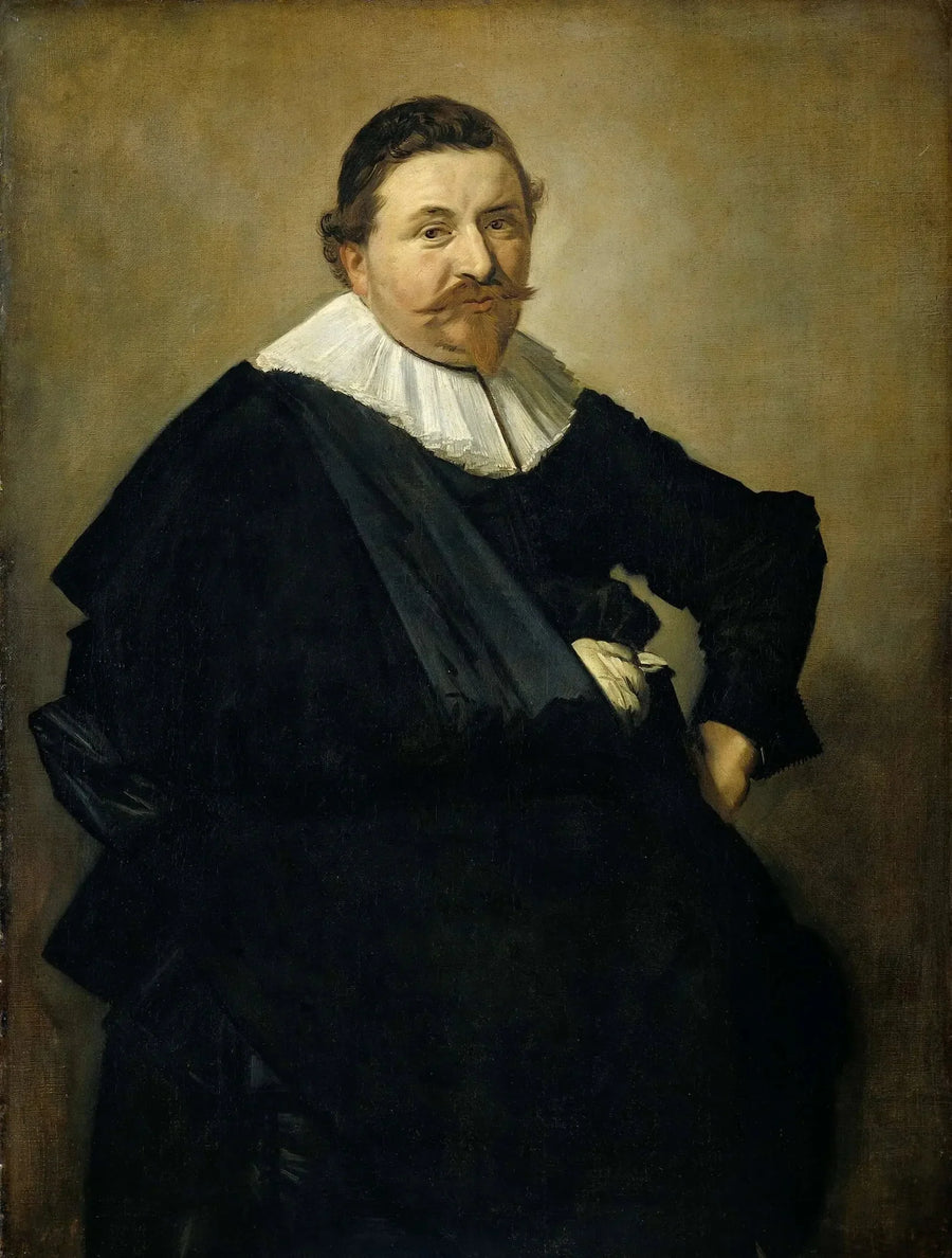 Portrait de Lucas de Clercq (....-1652) - Frans Hals image 1 reproduction artisanale de tableau