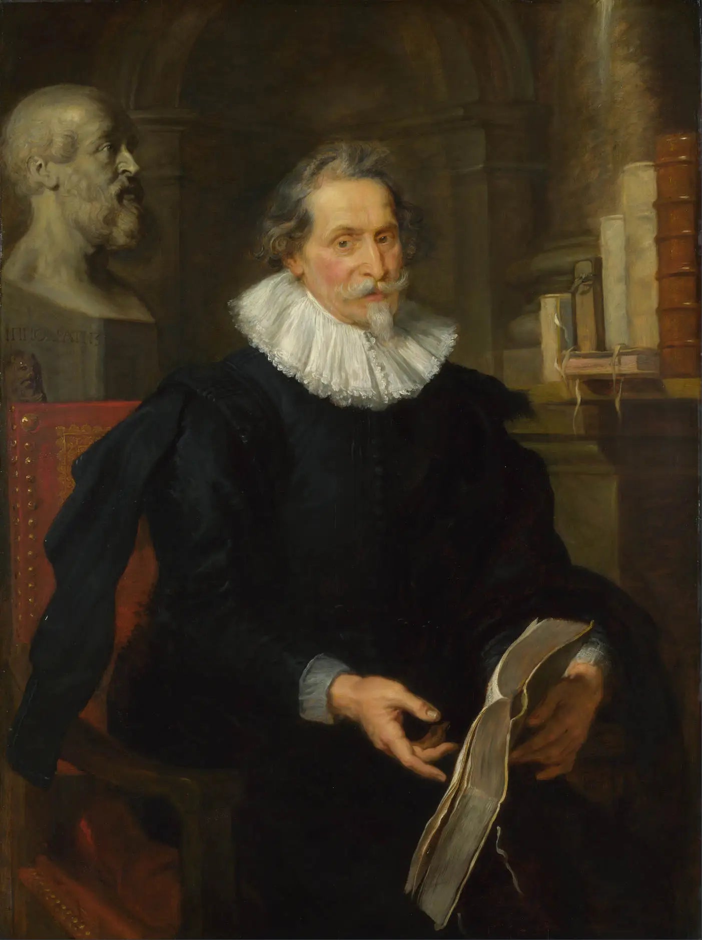 Portrait de Ludovicus Nonnius - Peter Paul Rubens image 1 reproduction réalisée par Alpha Reproduction