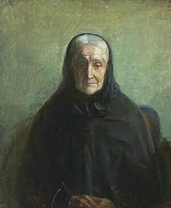 Portrait de ma mère. - Anna Ancher