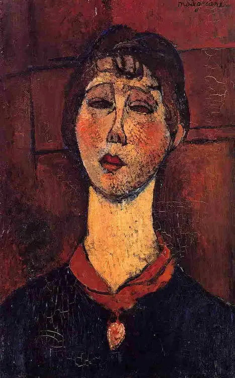 ドリバル夫人の肖像 - アメデオ・モディリアーニ