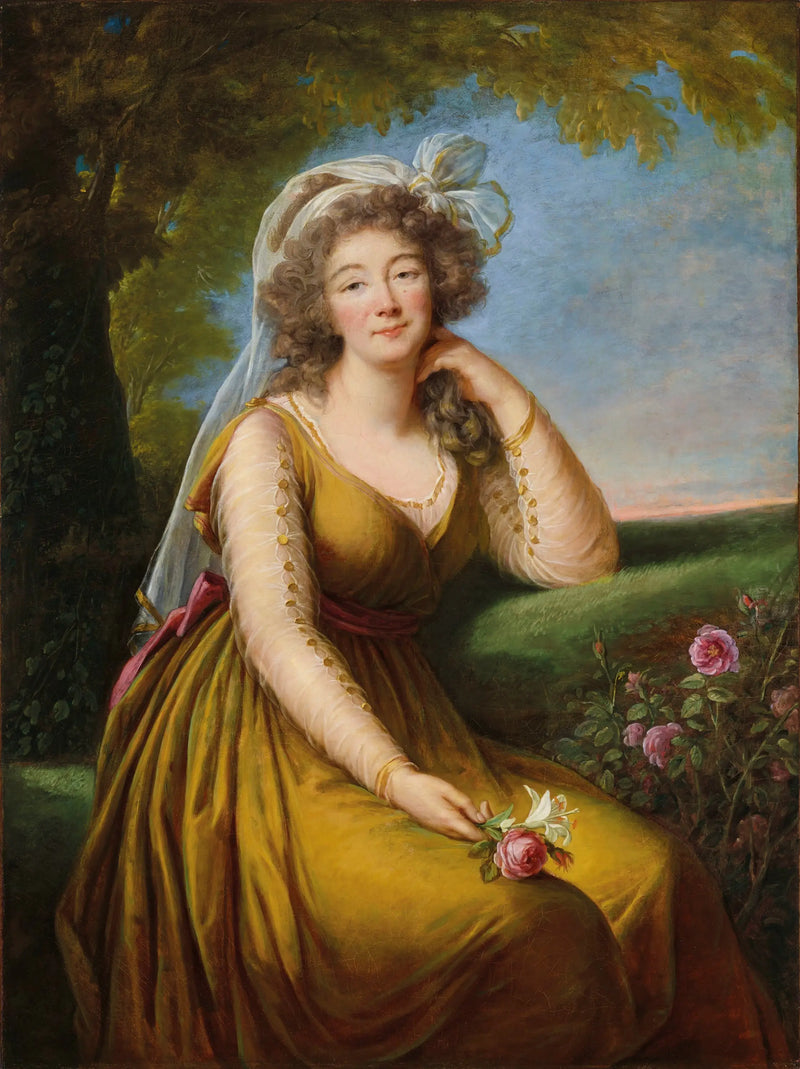 マダム・デュ・バリーの肖像 - エリザベス・ヴィジェ＝ルブラン

Source:
Portrait de Madame du Barry - Élisabeth Vigée Le Brun
