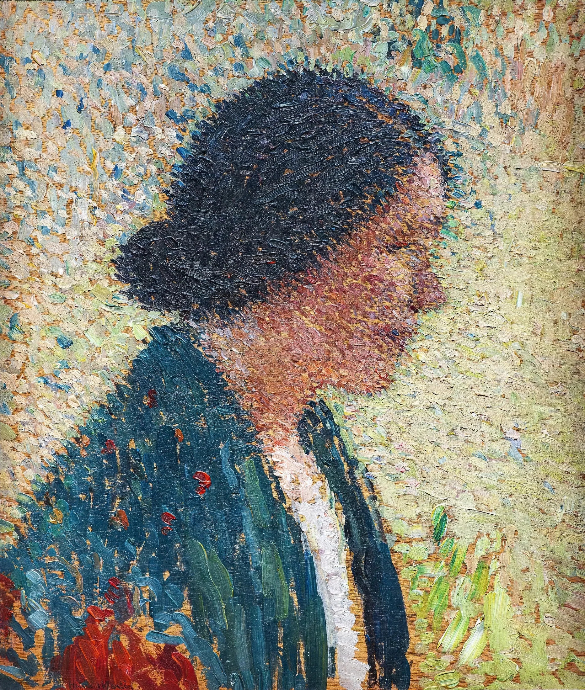 Portrait de Madame Henri Martin - Henri-Jean Guillaume Martin image 1 reproduction de peinture à l’huile
