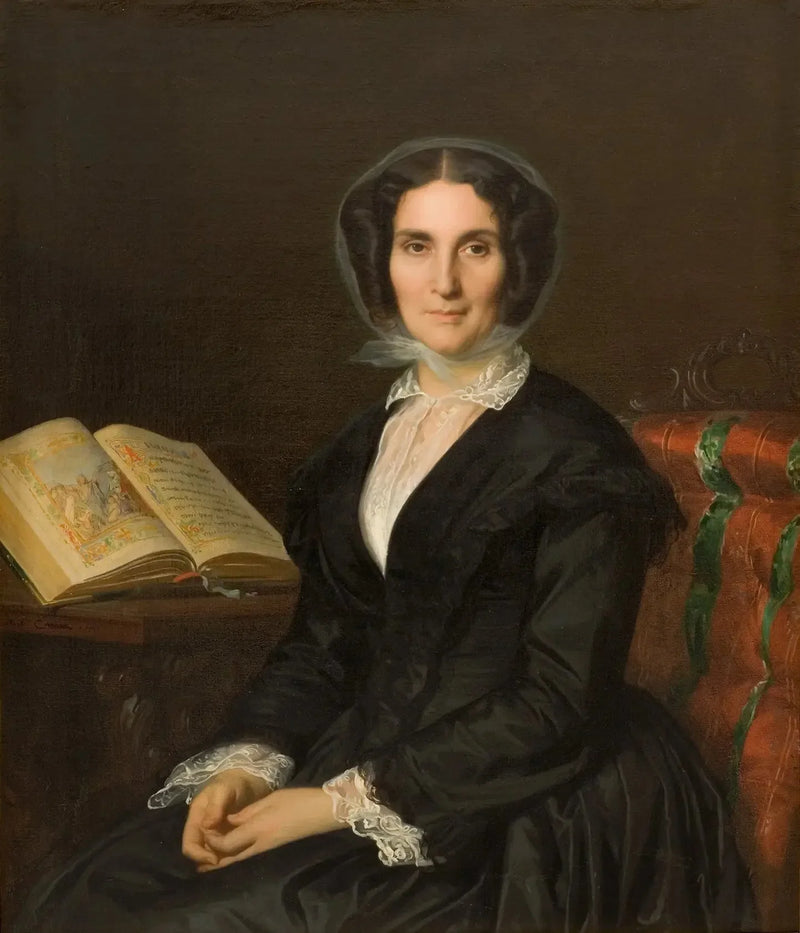 ルイーズ・マレーズ夫人（ビドレマン夫人として生まれる）の肖像画 - アレクサンドル・カバネル

Source:
Portrait de Madame Louise Marès, née Bidreman - Alexandre Cabanel