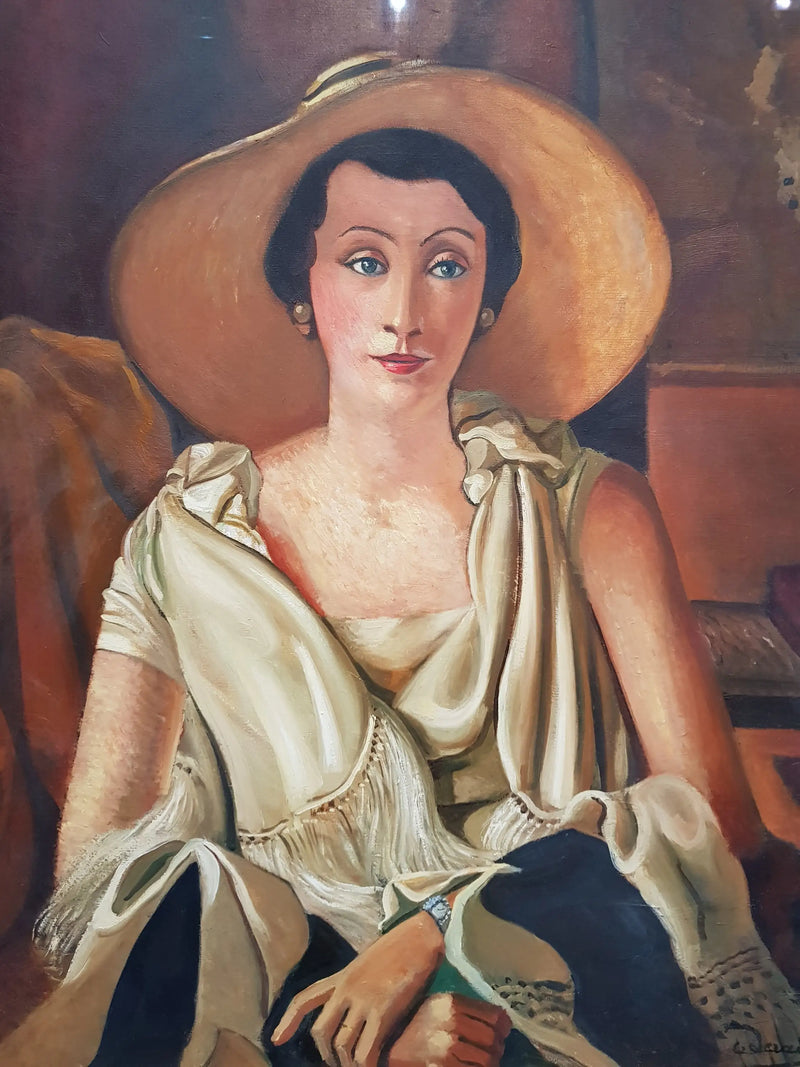 ポール・ギヨーム夫人の肖像 大きな帽子をかぶった - アンドレ・ドラン

Source:
Portrait de Madame Paul Guillaume au grand chapeau - André Derain