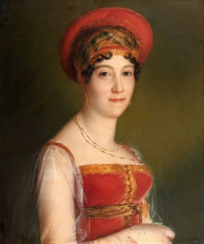 Portrait de mademoiselle Mars en costume moscovite - François Gérard - Alpha Reproduction