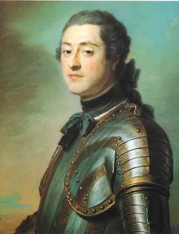 マルク＝ルネ、ヴォイヤー・ド・アルジョン男爵（1722-1782）の肖像画 - モーリス＝クアンタン・ド・ラ・トゥール