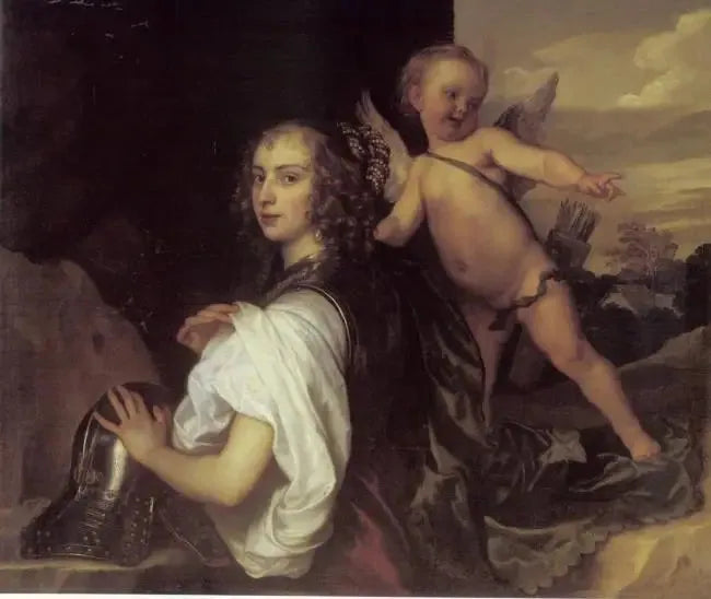 マーガレット・レモンのエルミニア役の肖像 - アントワーヌ・ヴァン・ダイク

Source:
Portrait de Margaret Lemon dans le rôle d'Erminia - Antoine van Dyck