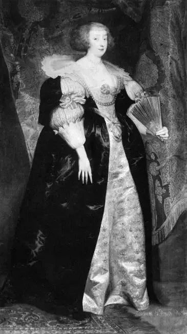 ロレーヌ公妃マルグリット（1615-1672）の肖像画 - アントワーヌ・ヴァン・ダイク

Source:
Portrait de Marguerite, princesse de Lorraine (1615-1672), épouse de Gaston d'Orléans - Antoine van Dyck