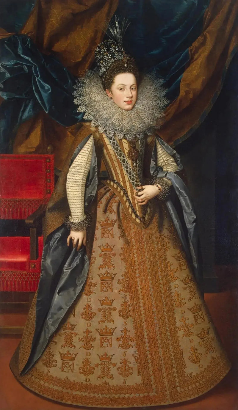 マルグリット・ド・サヴォワ、マントヴァ公爵夫人の肖像画

Source:
Portrait de Marguerite de Savoie, duchesse de Mantoue - Frans Pourbus the Younger