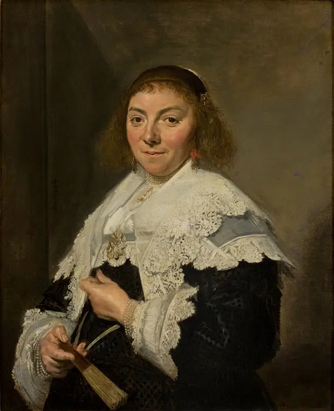 Portrait de Maria Pietersdr Olycan - Frans Hals - Alpha Reproduction