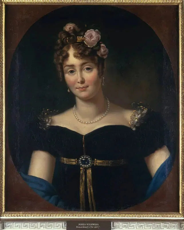 マリア・ワレフスカ（1786-1817）の肖像 - フランソワ・ジェラール

Source:
Portrait de Maria Walewska (1786-1817) - François Gérard