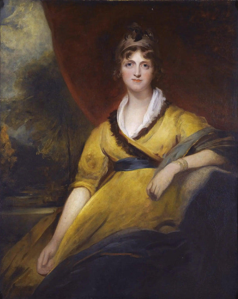 マリー・インチキン伯爵夫人（1750-1820）の肖像 - トーマス・ローレンス