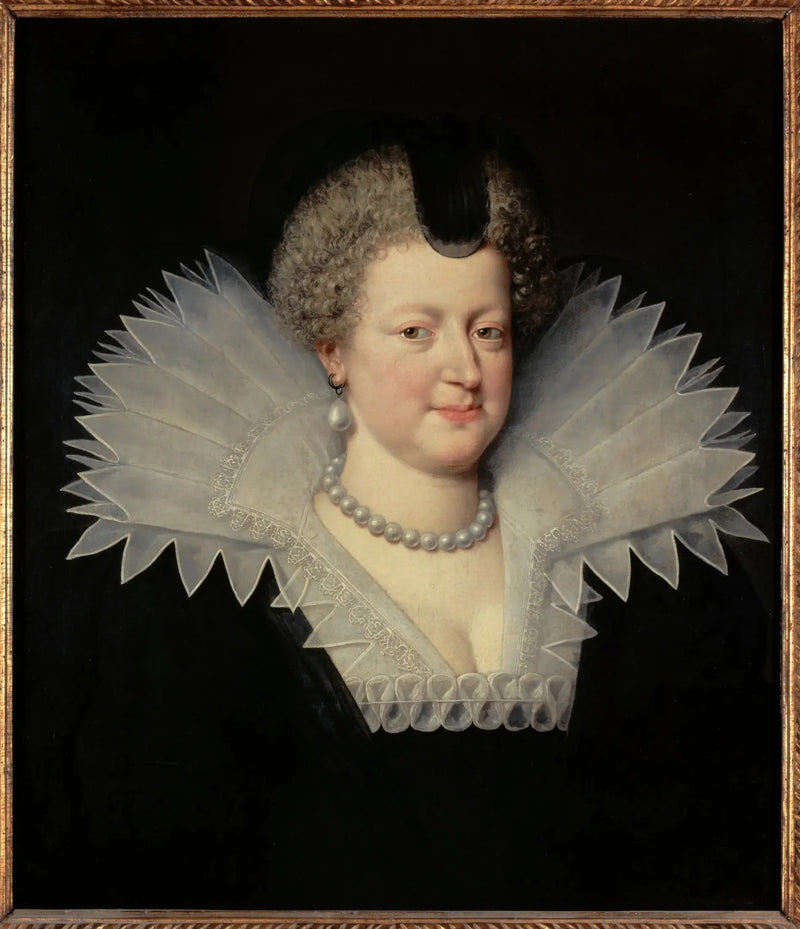マリー・ド・メディシス（1573-1642）、フランス王妃の肖像 - フランス・プルブス・ザ・ヤンガー

Source:
Portrait de Marie de Médicis (1573-1642), reine de France - Frans Pourbus the Younger
