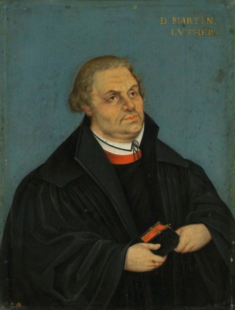 マルティン・ルターの肖像（1565年 - 1566年） - ルーカス・クラナッハ・ザ・エルダー
