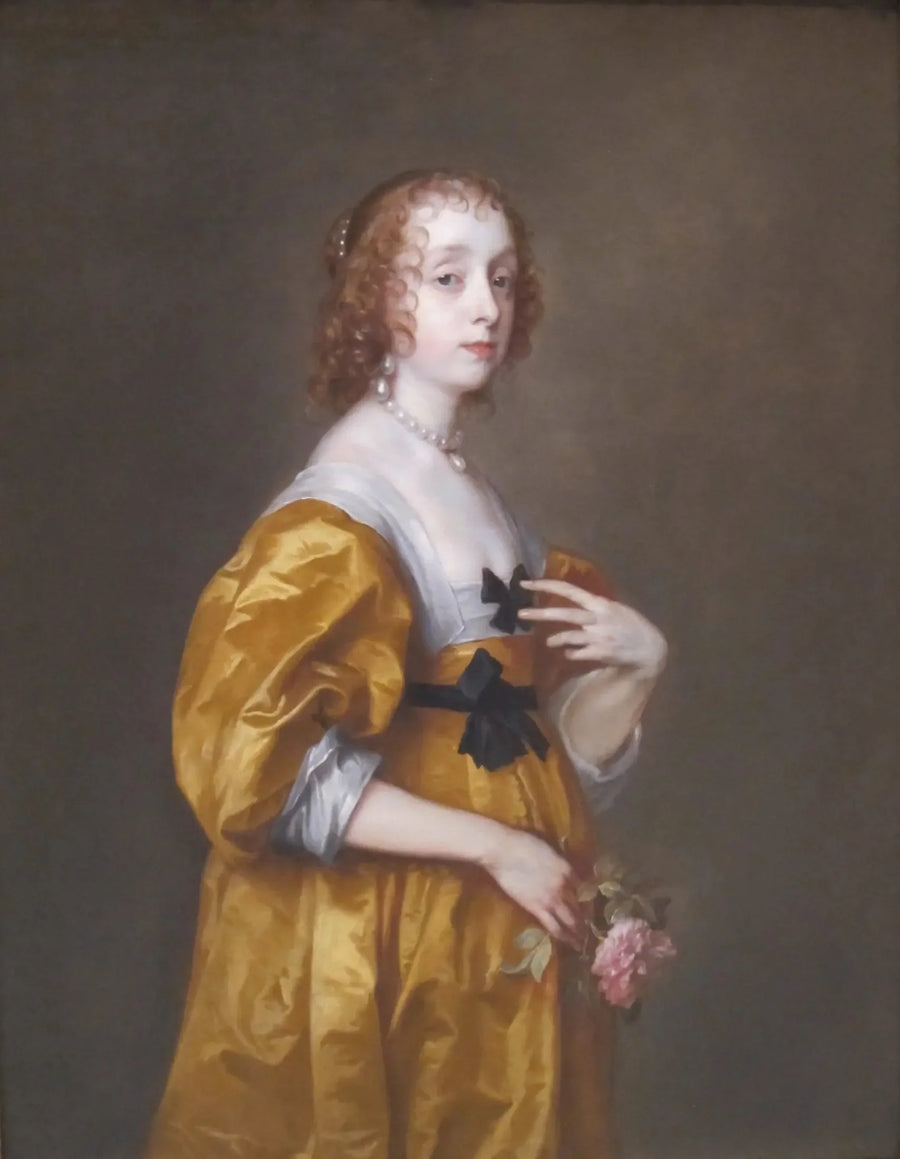 メアリー・ヴィリアーズ夫人、シャーランドのハーバート夫人の肖像 - アントワーヌ・ヴァン・ダイク

Source:
Portrait de Mary Villiers, Lady Herbert de Shurland - Antoine van Dyck