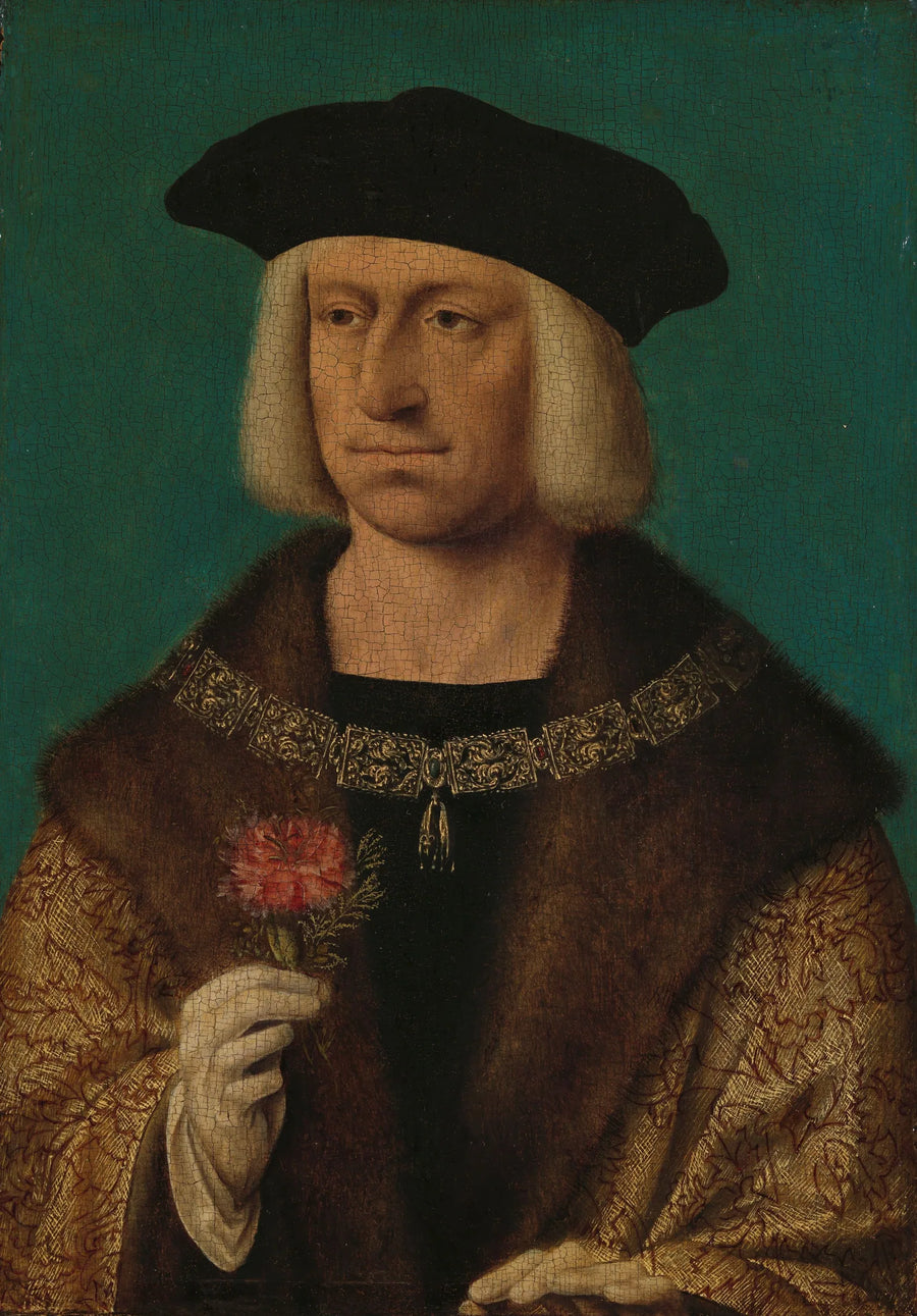 マクシミリアン1世（1459-1519）の肖像 - ジョース・ファン・クレーフ