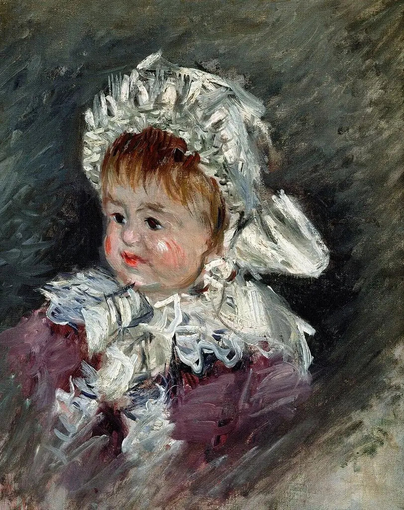 Portrait de Michel Monet bébé - Claude Monet image 1 reproduction d’œuvre d’art à l’huile