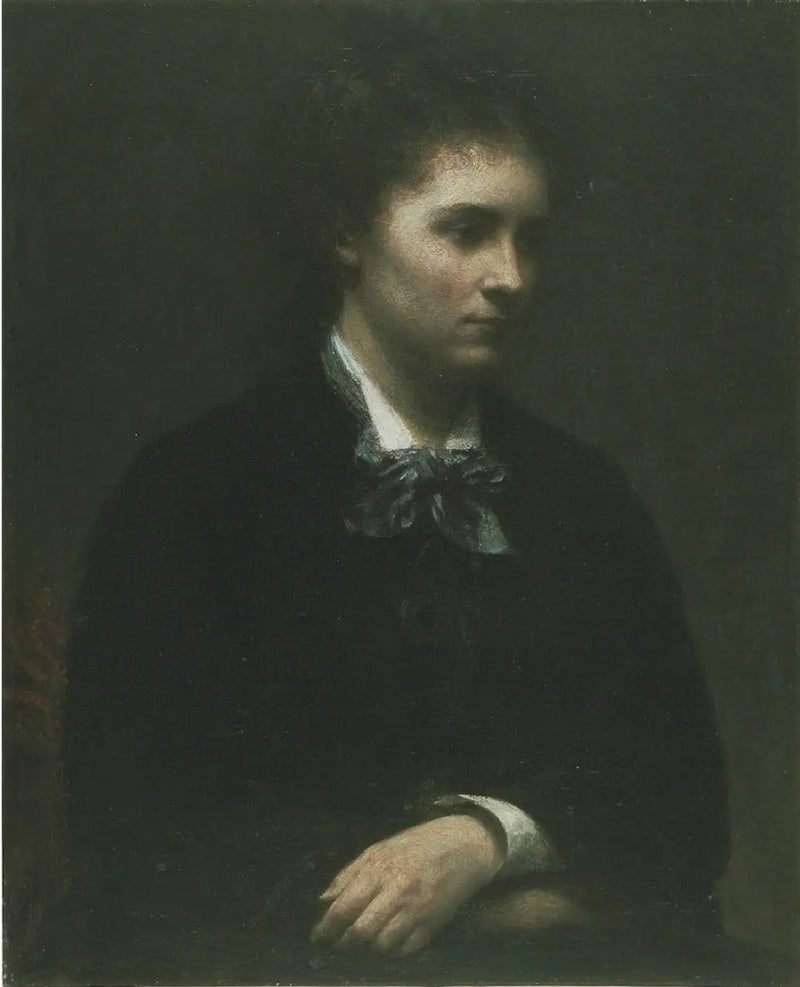 エドウィット・クロー嬢の肖像 - アンリ・ファンタン＝ラトゥール

Source:
Portrait de Mlle Edith Crowe - Henri Fantin-Latour