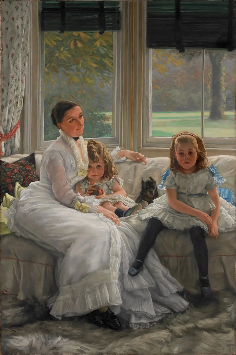 キャサリン・スミス・ギル夫人と彼女の二人の子供たちの肖像 - ジェームズ・ティソ

Source:
Portrait de Mme Catherine Smith Gill et de deux de ses enfants - James Tissot