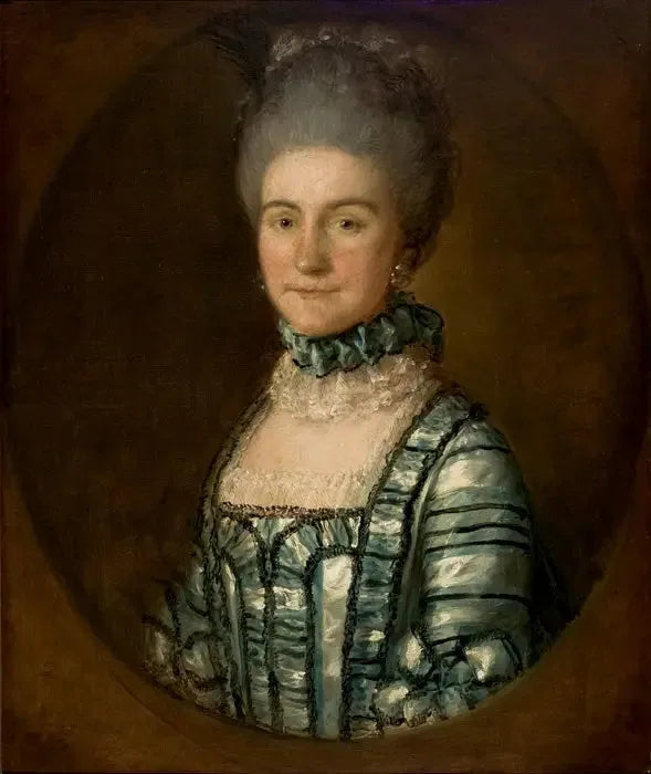 ジョン・ボルトン夫人の肖像 - トマス・ゲインズバラ
