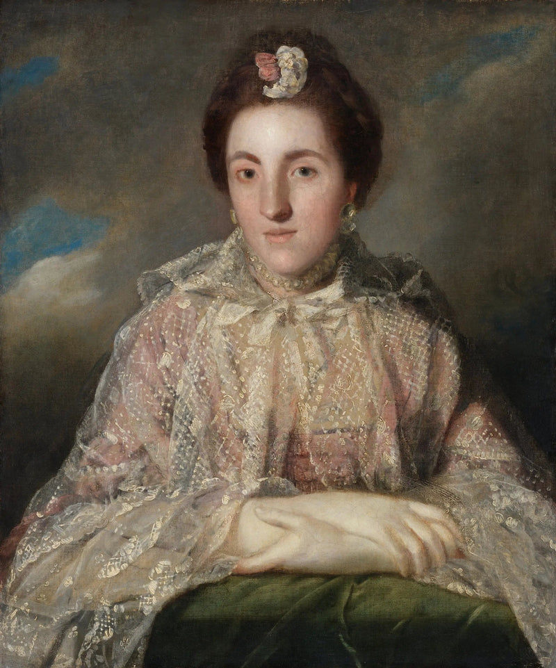ウィリアム・フォーテスキー夫人（1733/34-1820）の肖像画、後のクレルモン伯爵夫人 - ジョシュア・レイノルズ