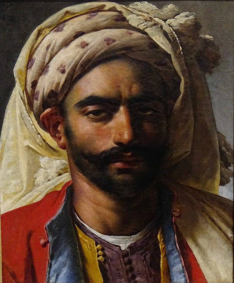 ムスタファの肖像 - アンヌ＝ルイ・ジロデ

Source:
Portrait de Mustapha - Anne-Louis Girodet
