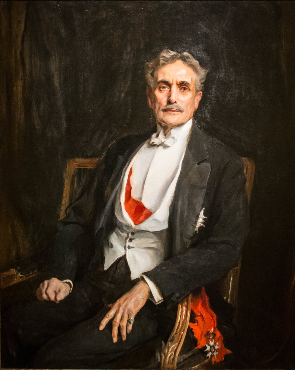 Portrait de Myron Herrick - Philip de László image 1 reproduction artisanale de tableau