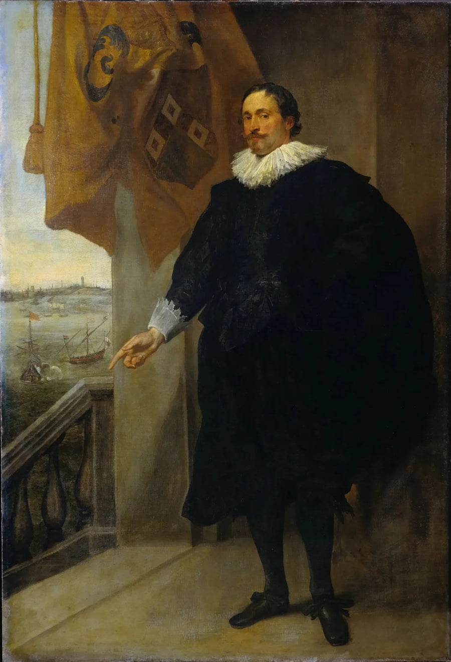ニコラス・ヴァン・デル・ボルハの肖像画。アントワープの商人 - アントワーヌ・ヴァン・ダイク

Source:
Portrait de Nicolas van der Borght. Marchand d'Anvers - Antoine van Dyck