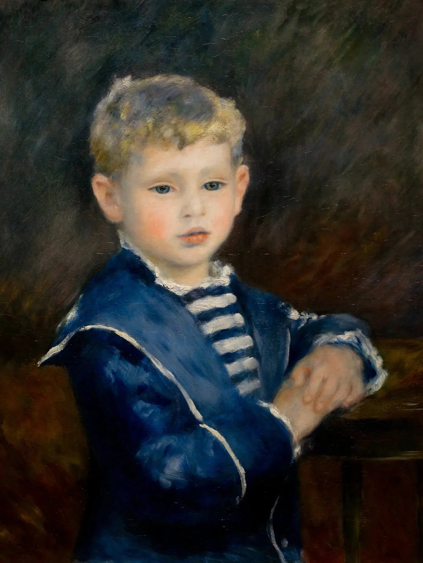 Portrait de Paul Haviland - Pierre-Auguste Renoir image 1 reproduction réalisée par Alpha Reproduction