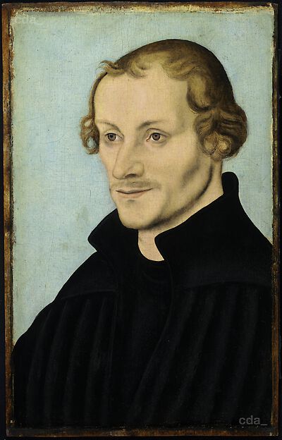 フィリップ・メランヒトン（1497-1560）の肖像 - ルーカス・クラナッハ・ザ・エルダー