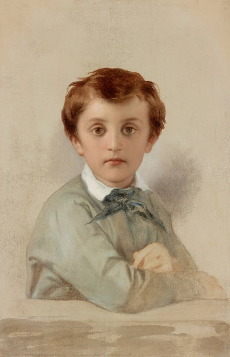 画家の次男、フィリップ＝グレゴワール・ドゥラロッシュの肖像 - ポール・ドゥラロッシュ

Source:
Portrait de Philippe-Grégoire Delaroche, fils cadet de l'artiste - Paul Delaroche