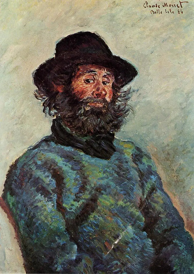 Portrait de Poly - Claude Monet image 1 copie de tableau peinte à la main